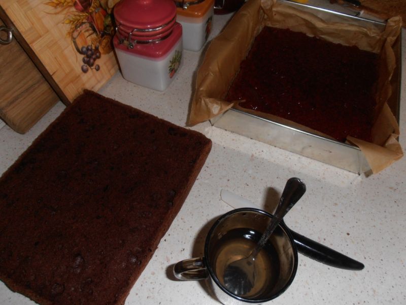 Ciasto czekoladowo-orzechowe z cappuccino