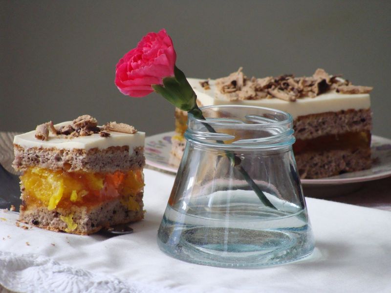 Ciasto czekoladowo-pomarańczowe 