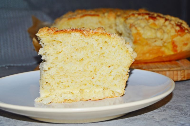 Ciasto drożdżowe (drożdżówka ) z kruszonką