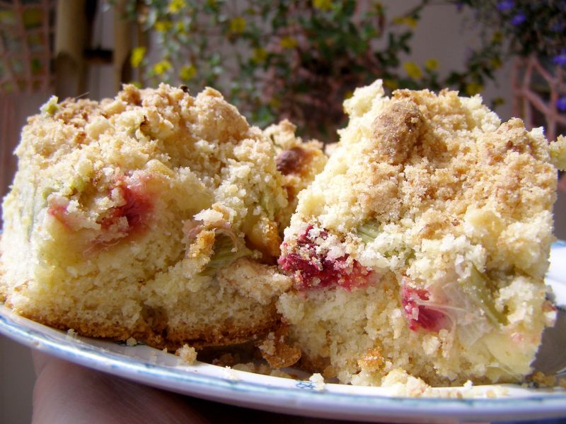 Ciasto drożdżowe z agrestem i delikatną kruszonką Ciasto drożdżowe z agrestem i delikatną kruszonką