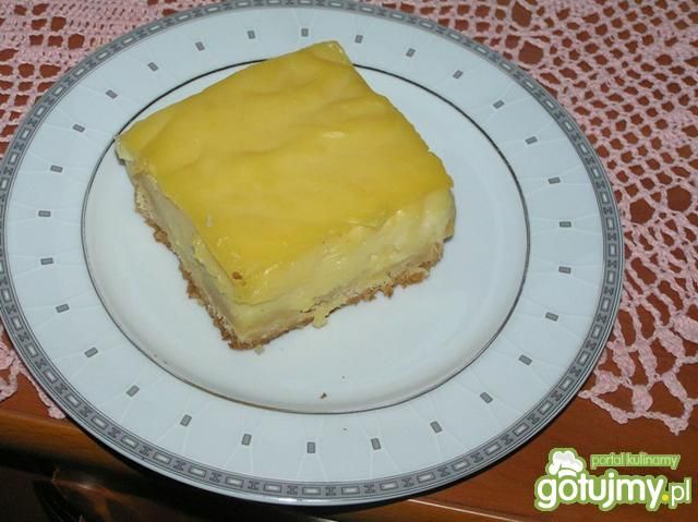 Ciasto drożdżowe z budyniem Ciasto drożdżowe z budyniem