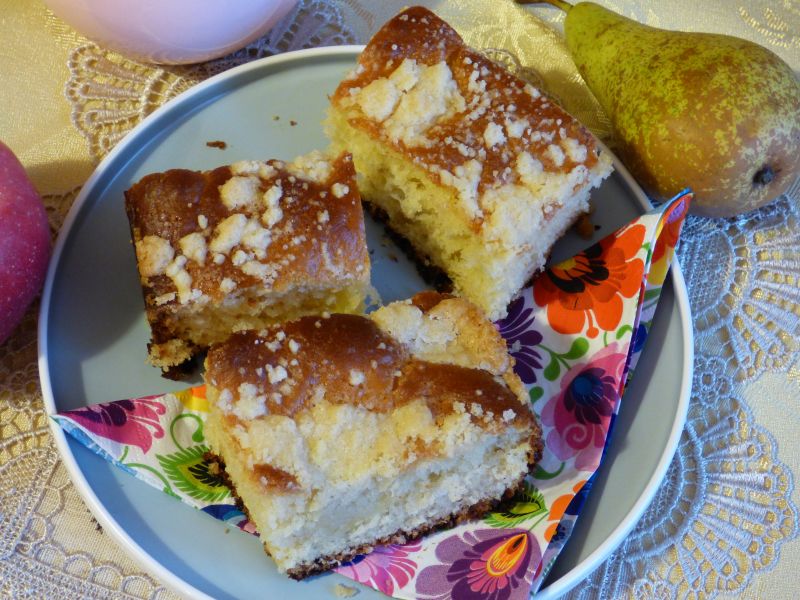 Ciasto drożdżowe z kruszonką