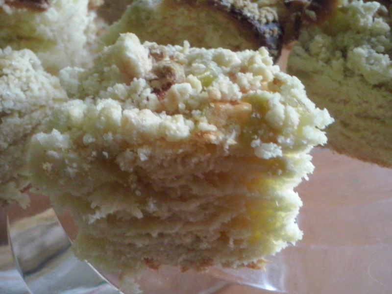 Ciasto drożdżowe z rabarbarem Ciasto drożdżowe z rabarbarem