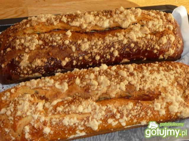 Ciasto drożdżowe z serem