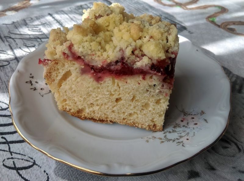 Ciasto drożdżowe z truskawkami Ciasto drożdżowe z truskawkami
