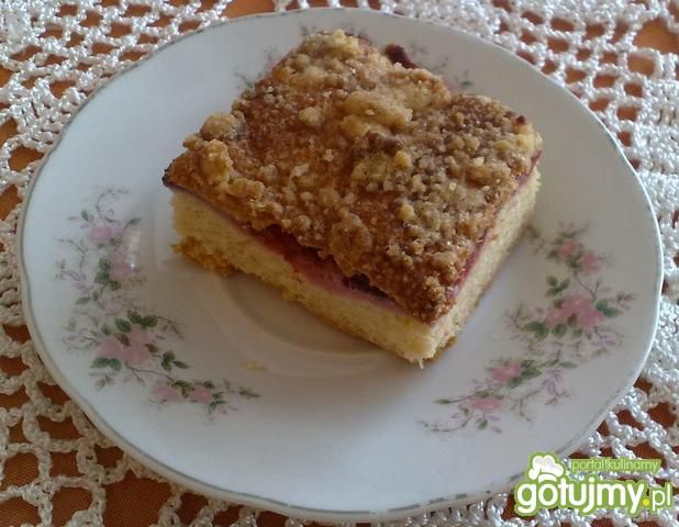 Ciasto drozdzowe z truskawkami Ciasto drozdzowe z truskawkami