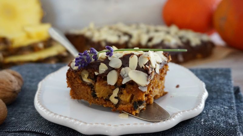 Ciasto dyniowe z ananasem