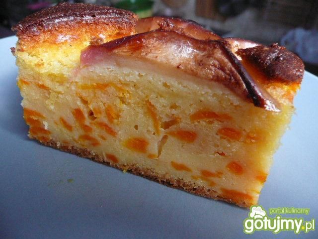 Ciasto dyniowe z jabłkiem Ciasto dyniowe z jabłkiem