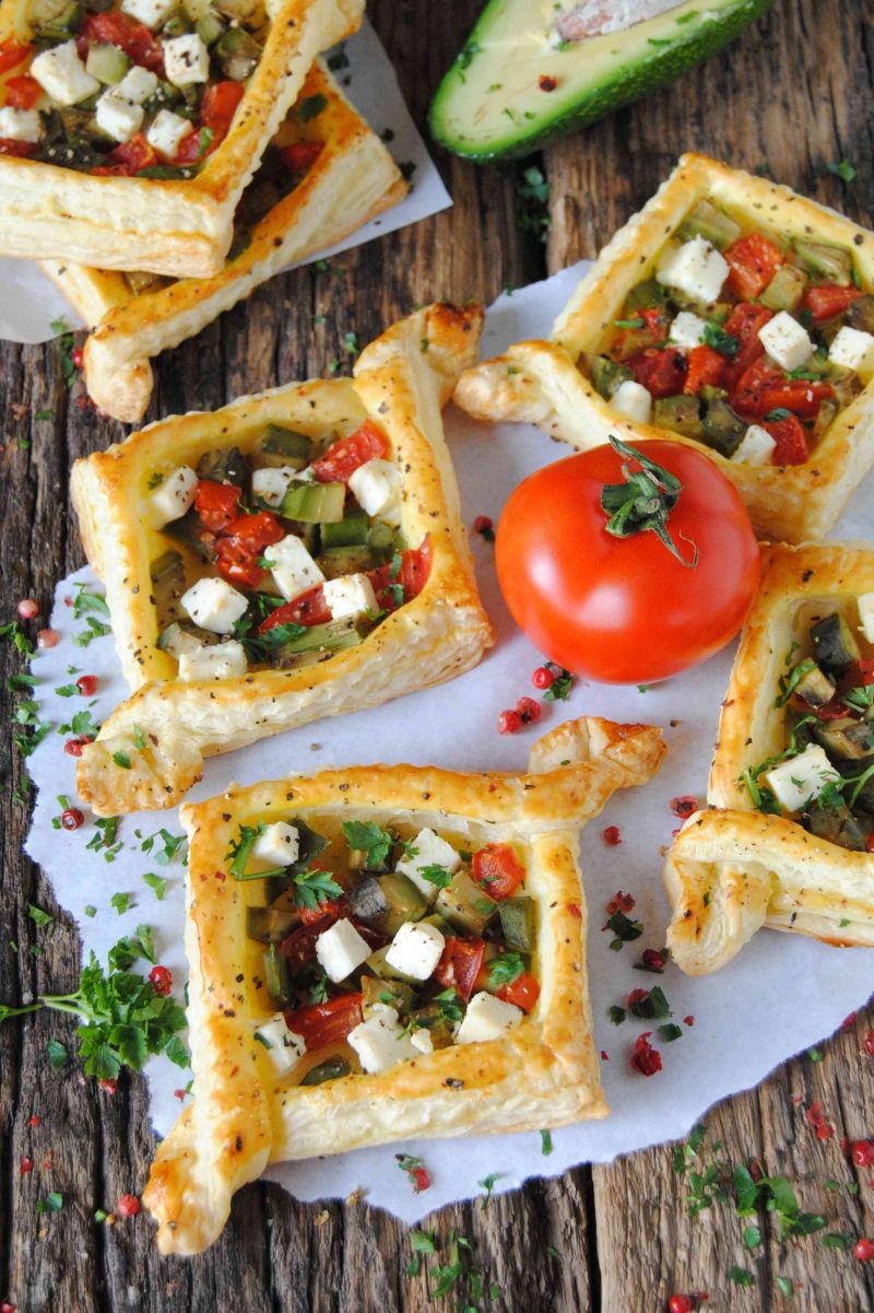 Ciasto francuskie z awokado Ciasto francuskie z awokado