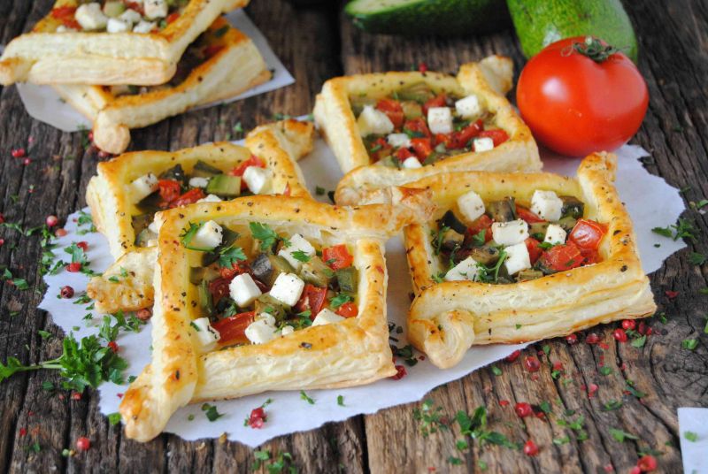 Ciasto francuskie z awokado Ciasto francuskie z awokado