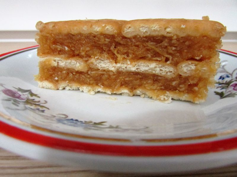 Ciasto jabłkowe na herbatnikach