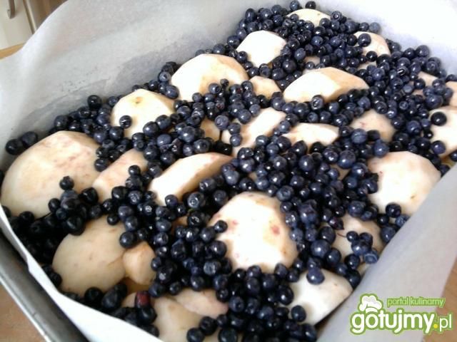 Ciasto jabłkowo-borówkowe