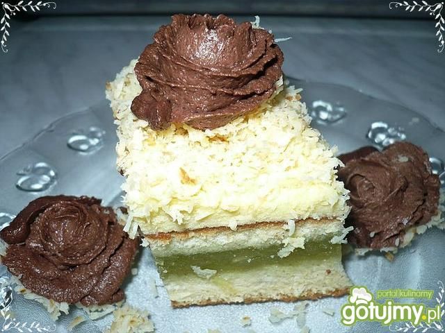 Ciasto jabłkowo kokosowe Ciasto jabłkowo kokosowe