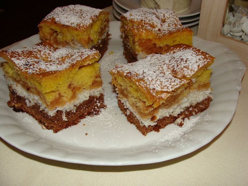 Ciasto jabłkowo-kokosowe