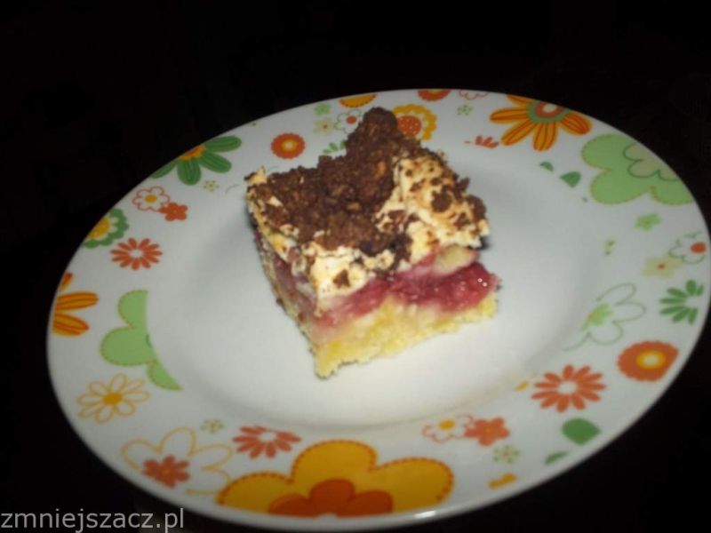 Ciasto jabłkowo - wiśniowe