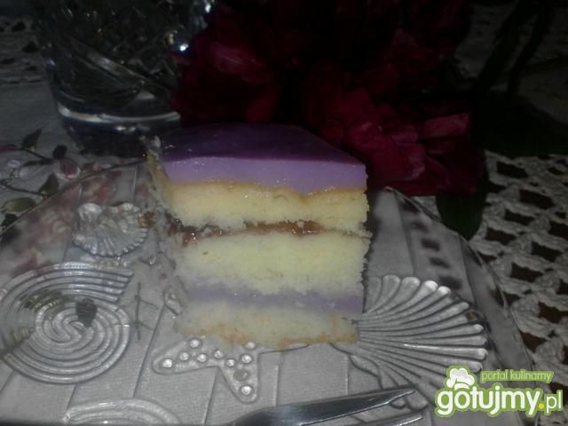 Ciasto jagodowo-fioletowe