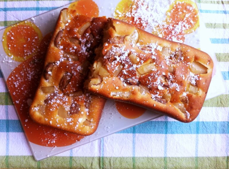 Ciasto jogurtowe gruszkowo-bananowe