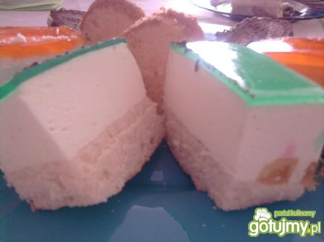 Ciasto jogurtowe z galaretka