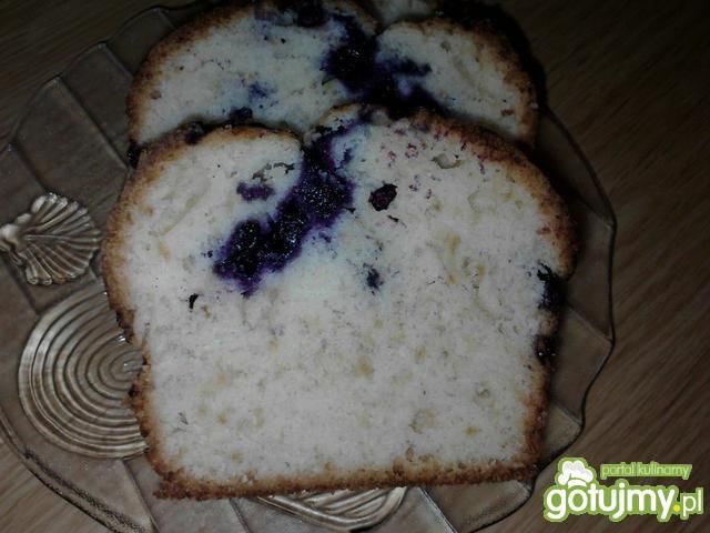 Ciasto jogurtowe z jagodami