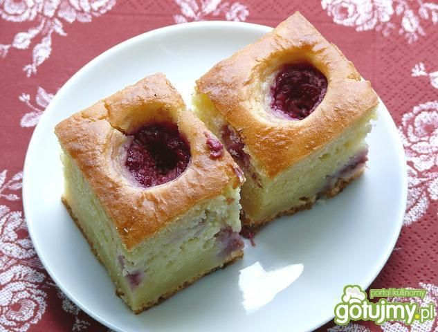 Ciasto jogurtowo-malinowe