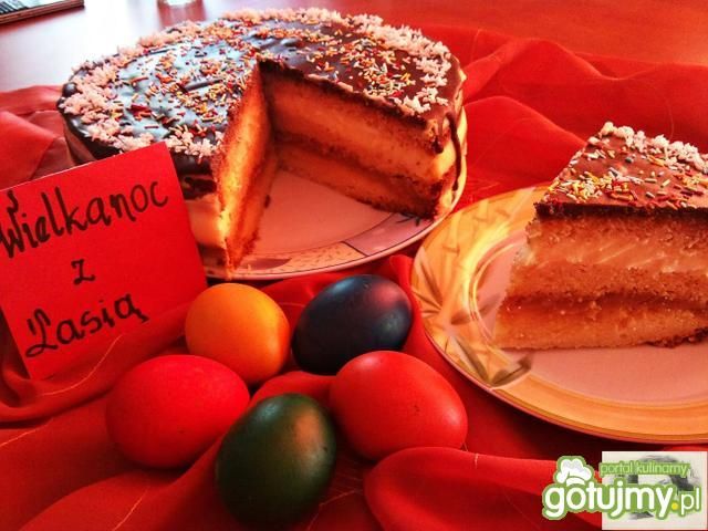 Ciasto kajmakowo budyniowe