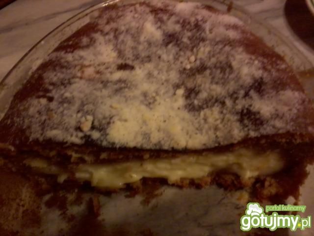 Ciasto kakaowe z budyniem Ciasto kakaowe z budyniem