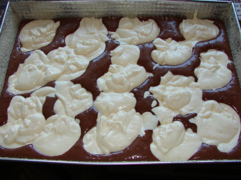 Ciasto kakaowe z serem