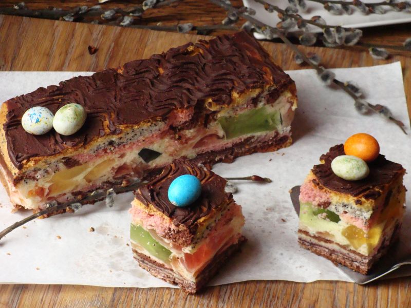 Ciasto kalejdoskop Ciasto kalejdoskop