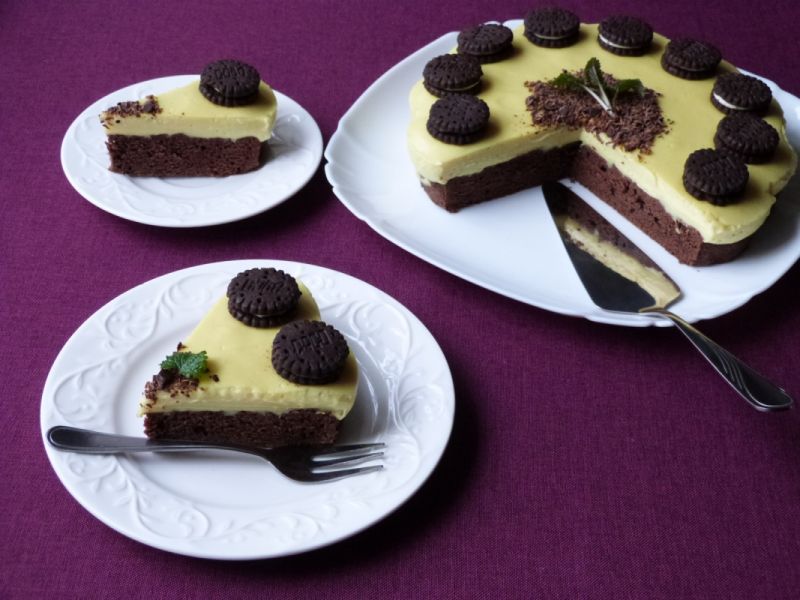 Ciasto kawowe z kremem