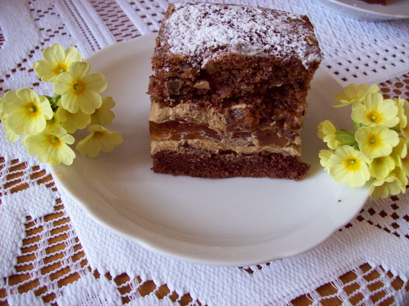 Ciasto kawowe z ptasim mleczkiem Ciasto kawowe z ptasim mleczkiem