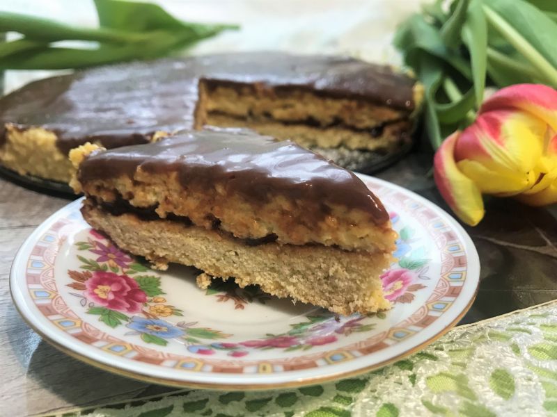 Ciasto "Kinder Czekolada" z jaglanym kremem
