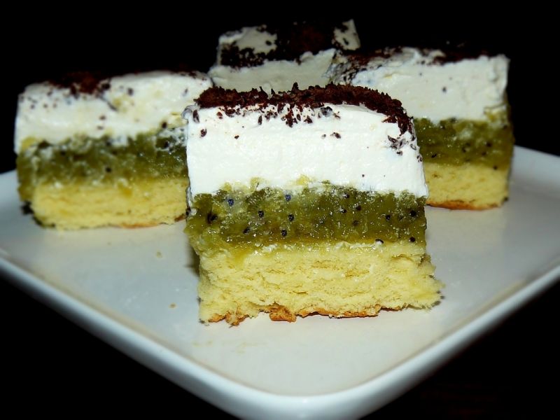 Ciasto 'Kiwi bez alibi' Ciasto 'Kiwi bez alibi'