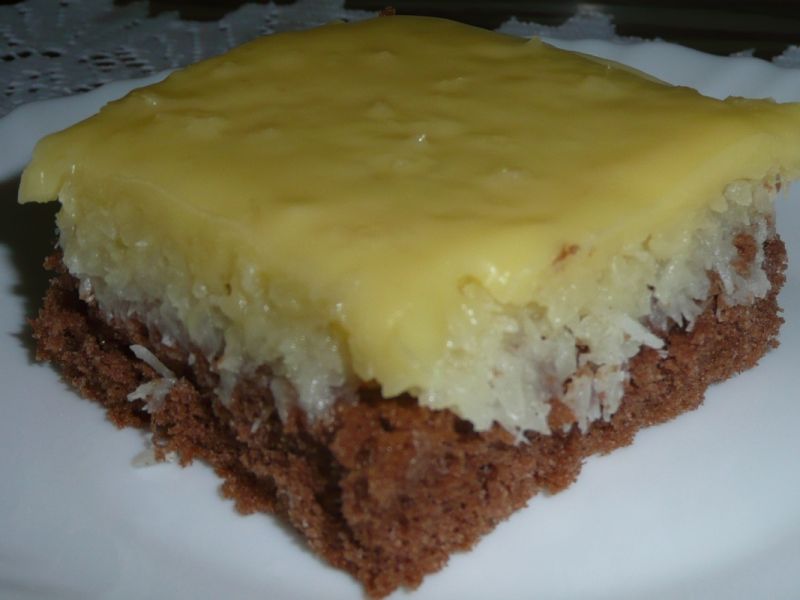 Ciasto kokosowe Bounty