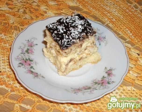 Ciasto kokosowe z ananasami