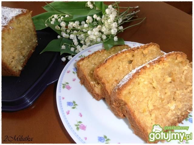 Ciasto kokosowe z cytrynową nutą 