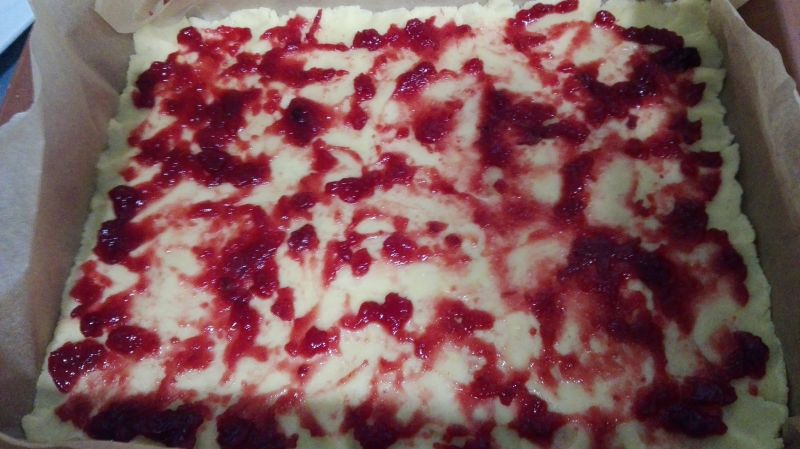 Ciasto kokosowo-jagodowe