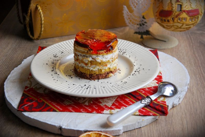 Ciasto kokosowo- kawowe