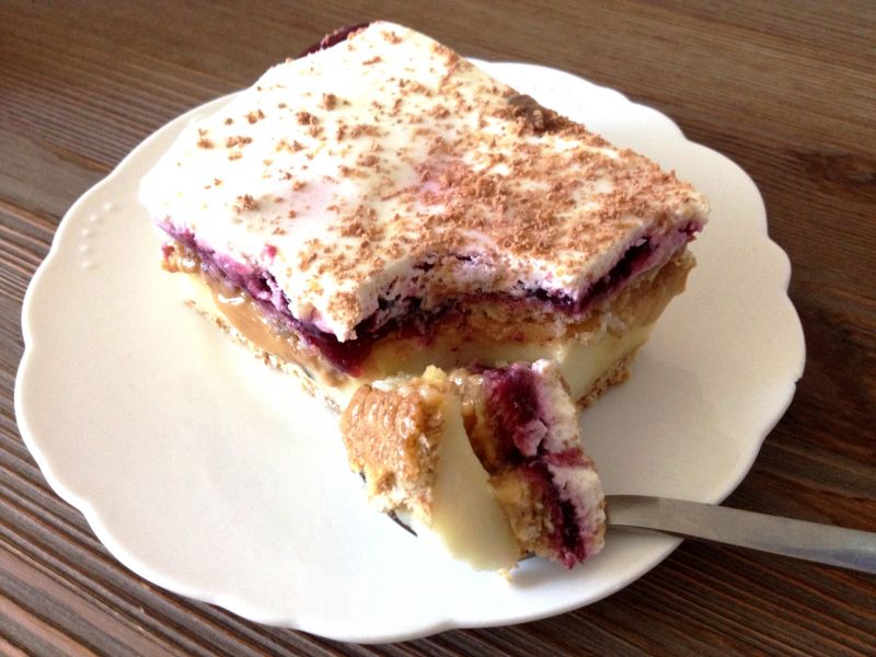 Ciasto kremowe bez pieczenia