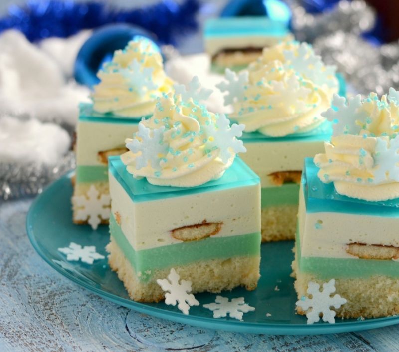 Ciasto Królowa Śniegu