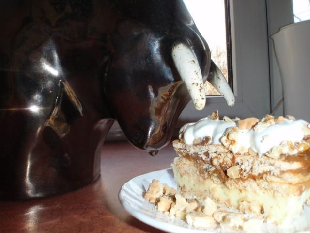 ciasto krówka.... a może byczek ? ;)