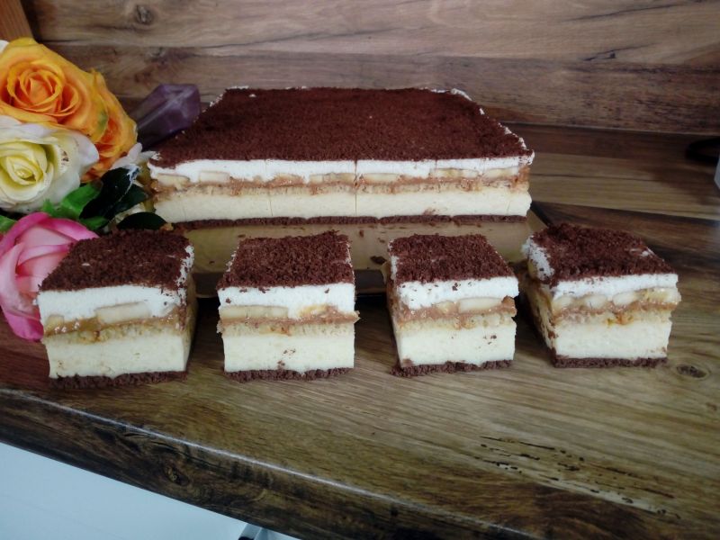 Ciasto krówka bananowa