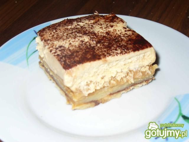 Ciasto krówkowe z budyniem 