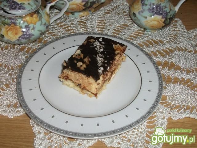 Ciasto krówkowo-kokosowe Ciasto krówkowo-kokosowe
