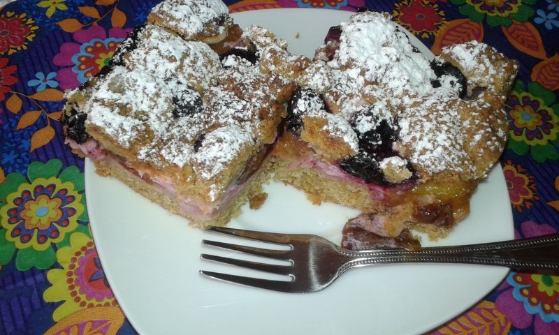 Ciasto kruche orkiszowo - owocowe Ciasto kruche orkiszowo - owocowe