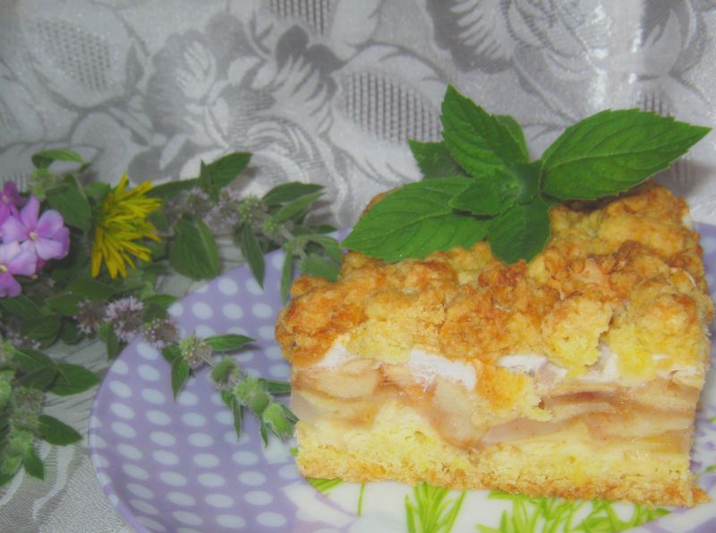 Ciasto kruche z jabłkami Ciasto kruche z jabłkami