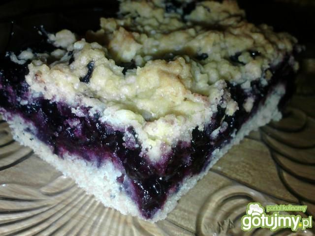 Ciasto kruche z jagodami Ciasto kruche z jagodami