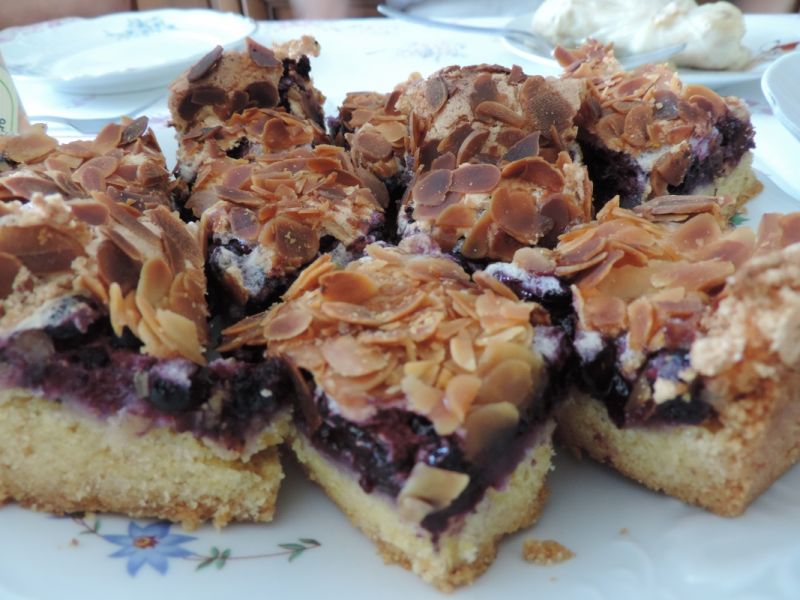 Ciasto kruche z jagodami