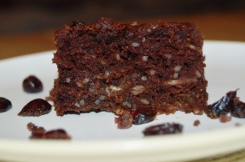 Ciasto makaronowe z żurawiną suszoną Ciasto makaronowe z żurawiną suszoną