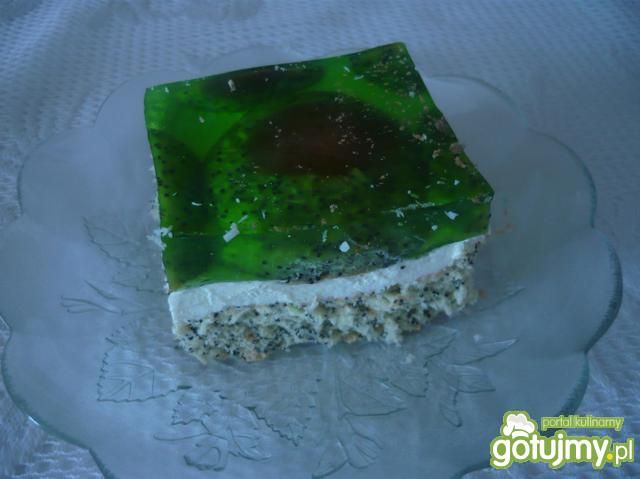 Ciasto makowe z biszkoptami. Ciasto makowe z biszkoptami.