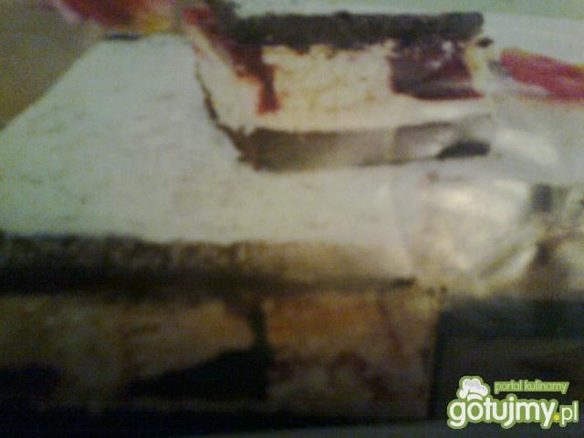 Ciasto makowe z masą orzechową Ciasto makowe z masą orzechową